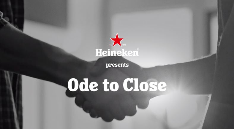 heineken ode to close