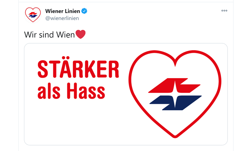 Tweet di Wiener Linien