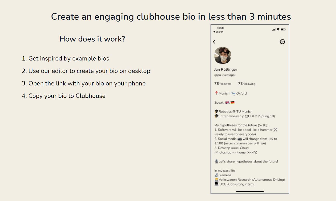 clubhouse bio xyz