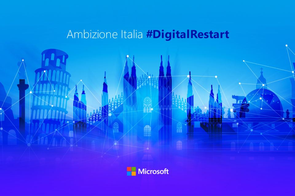 Ambizione Italia Digital Restart Microsoft