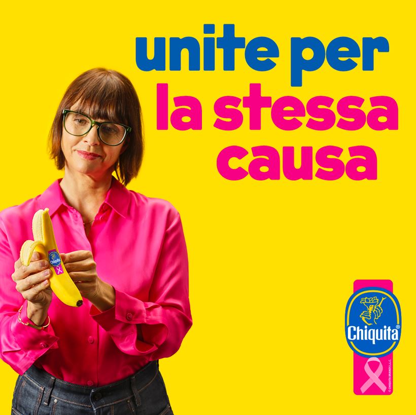 Il Bollino Blu di Chiquita si tinge di Rosa 02