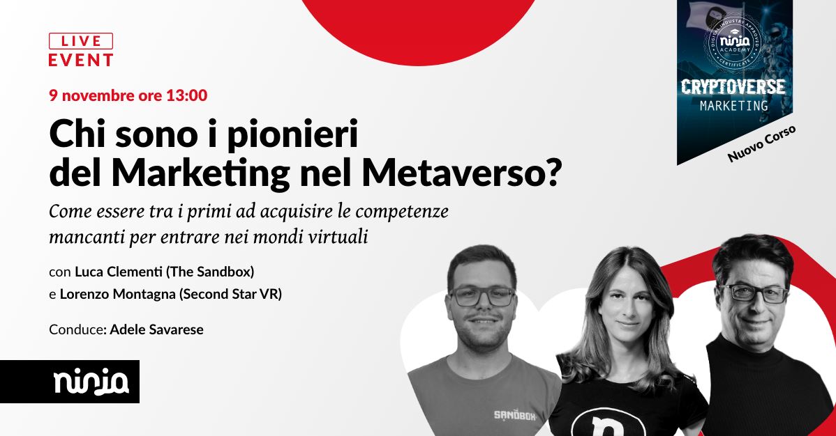 pionieri del cryptoverse marketing